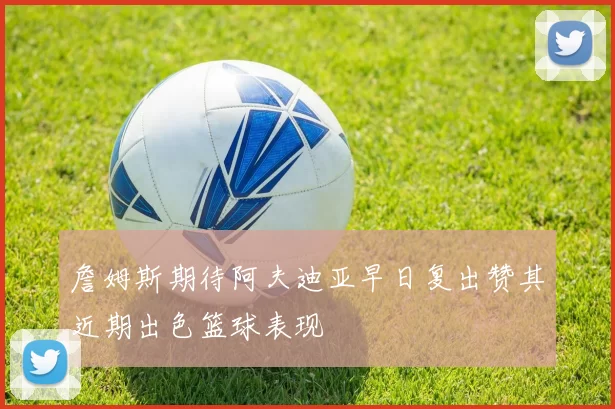 詹姆斯期待阿夫迪亚早日复出赞其近期出色篮球表现
